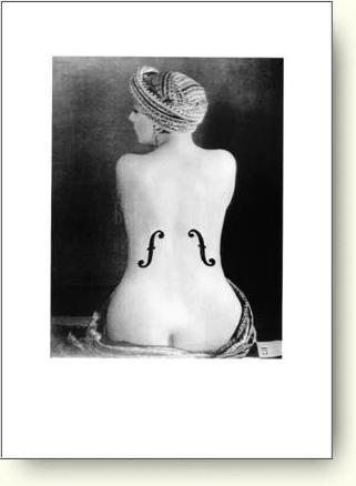 le violon d'ingres, Man Ray