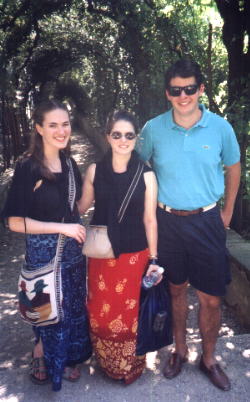 Me, Olivia, & Richard in the Boboli Gardens
