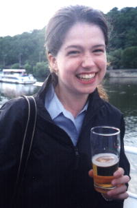 Olivia drinks, too :-)