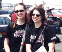 Me & Olivia, ready to kick some European ass