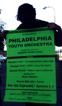 The PYO Tour poster, as held by Mrs. McCann