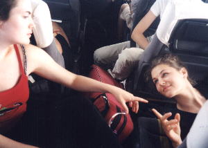 Erin & I get bored and begin to think we're God & Adam