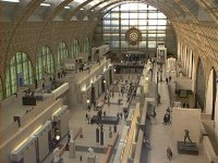 view from the inside of the Musée D'Orsay