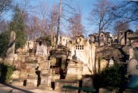 the cemetary of Père-Lachaise